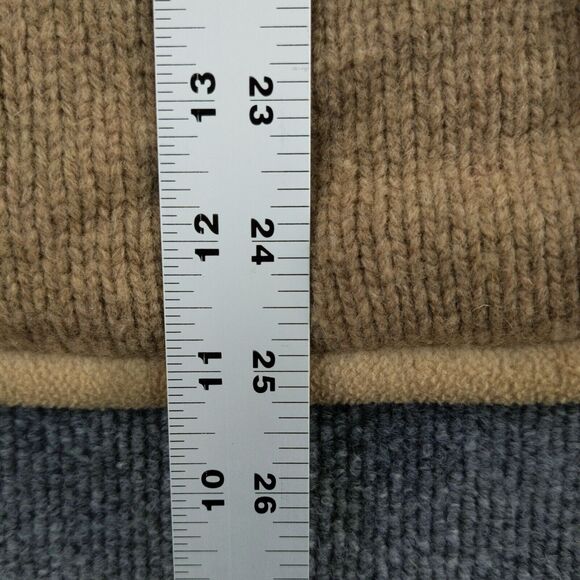 Gander Mountain Guide Series Size XL Brown Lambswool Blend Full Zip Vest - Picture 5 of 12